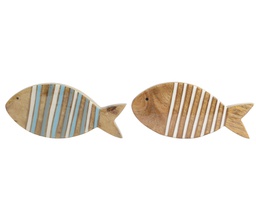 [4-830646] ***FISH MANGOWOOD ASSORTED L19.50-W2.50-H9.00cm