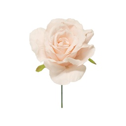 [12-89598-7] ROSE GLACÉE - CHOUX ROSE - 25CM