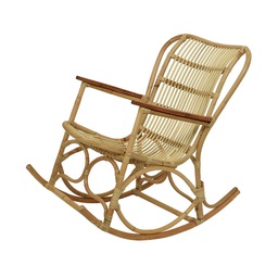 [4-826743] RAT ROCKING CHAIR L63-W104-H102CM