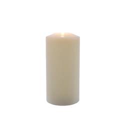 [4-485317] LED WAX CHURCH CANDLE IND BO DIA10-H22.50CM-1L