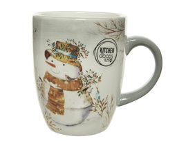 [4-607940] TASSE EN CERAMIQUE BONHOMME DE NEIGE