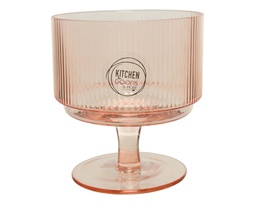 [4-608005] COPA POSTRE/APERO CRISTAL - ROSA -FOOD SAFE