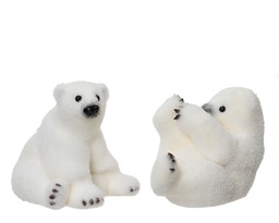 [4-456839] POLAR BEAR FOAM L16-W22-H17CM