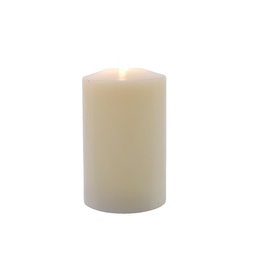 [4-485310] LED WAX CHURCH CANDLE IND BO DIA7.50-H14.50CM-1L