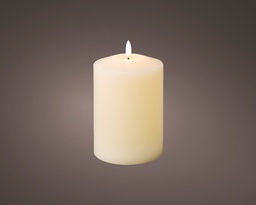 [4-485315] LED WAX CHURCH CANDLE IND BO DIA10-H16.50CM-1L