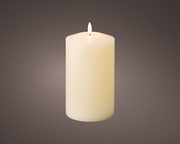 [4-485316] LED WAX CHURCH CANDLE IND BO DIA10-H19CM-1L