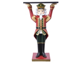 [4-530471] POL NUTCRACKER W SERVING PLATE L16.80-W29.50-H52CM