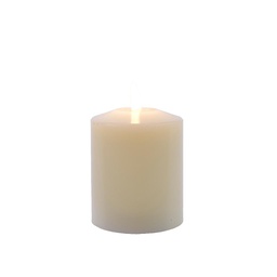 [4-485309] LED WAX CHURCH CANDLE IND BO DIA7.50-H11.50CM-1L