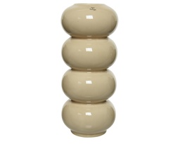 [4-850709] VASE EN CERAMIQUE - FAIT MAIN - L16-W16-H36.50CM