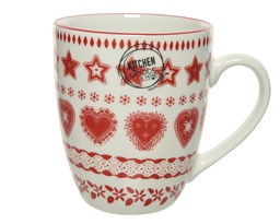 [4-607938] MUG PORCELAIN L8.50-W5.20-H9.80CM