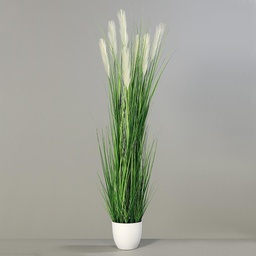 [DPI-57265-4] HERBE EN POT - VERT - 150CM