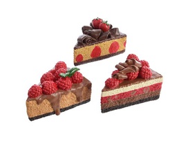 [4-535430] TARTE A LA FRAMBOISE - ASSORTIMENT DE 3