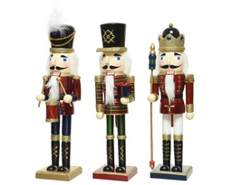 [4-550342] NUTCRACKER FIRWOOD L11-W10-H38CM